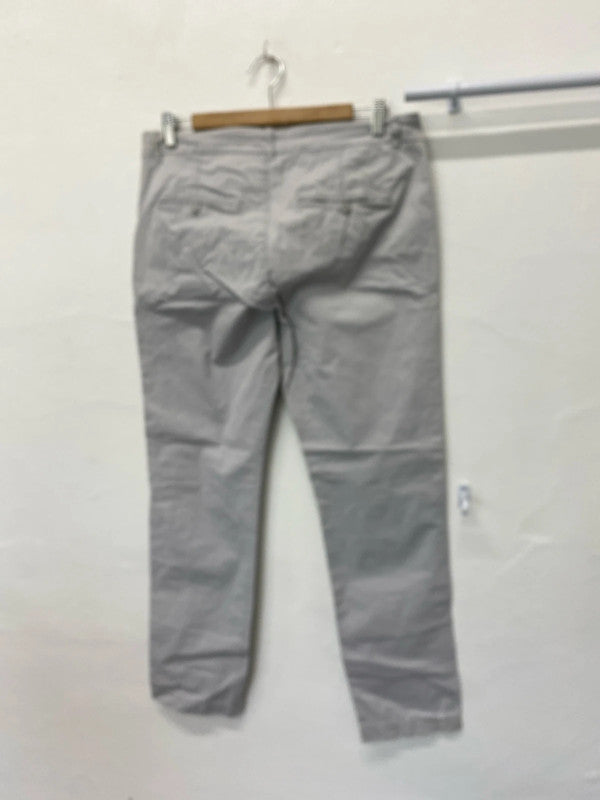 Fabulous H&M ladies light grey chinos Uk12 KM003