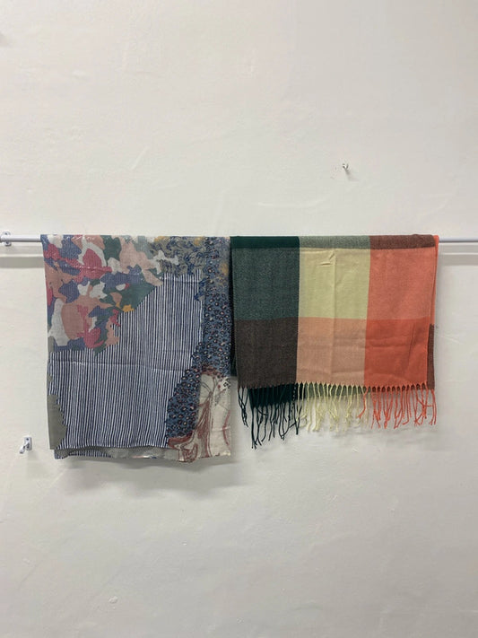 Next & Unbranded Fabulous Multicolour Scarves Duo JA002