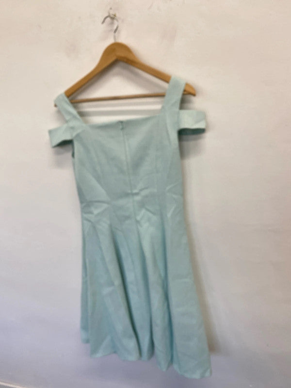 Fabulous Coast Ava Fit & flare Mint occasion dress Uk14 New JR001
