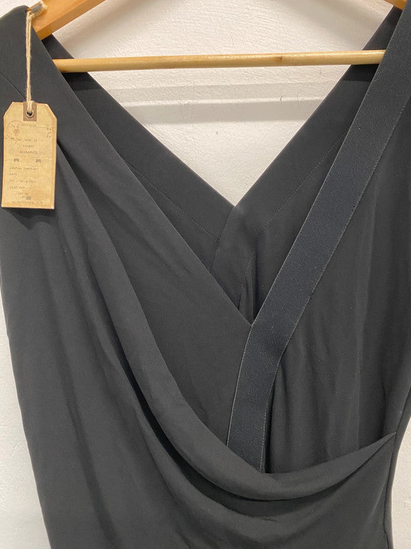 Fabulous Apryl Dress UK6 black asymmetric dress SD002