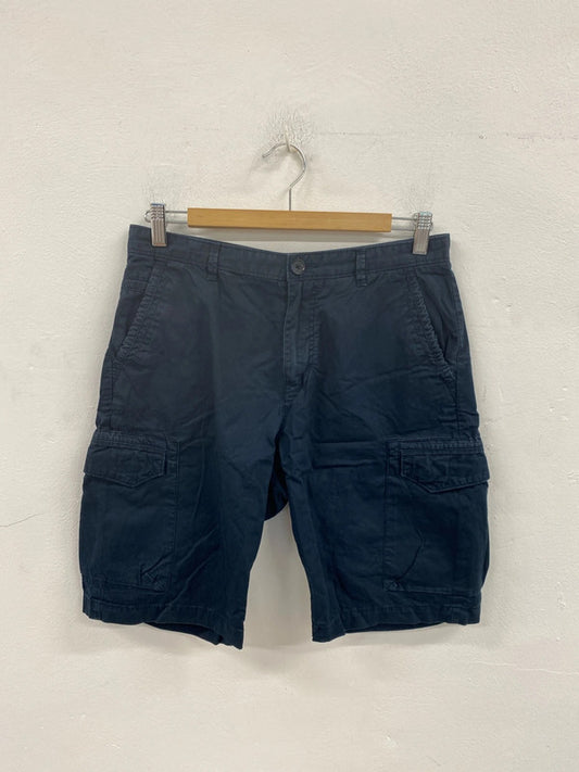 Calvin Klein Boys Smart Navy Shorts 30W AGS01