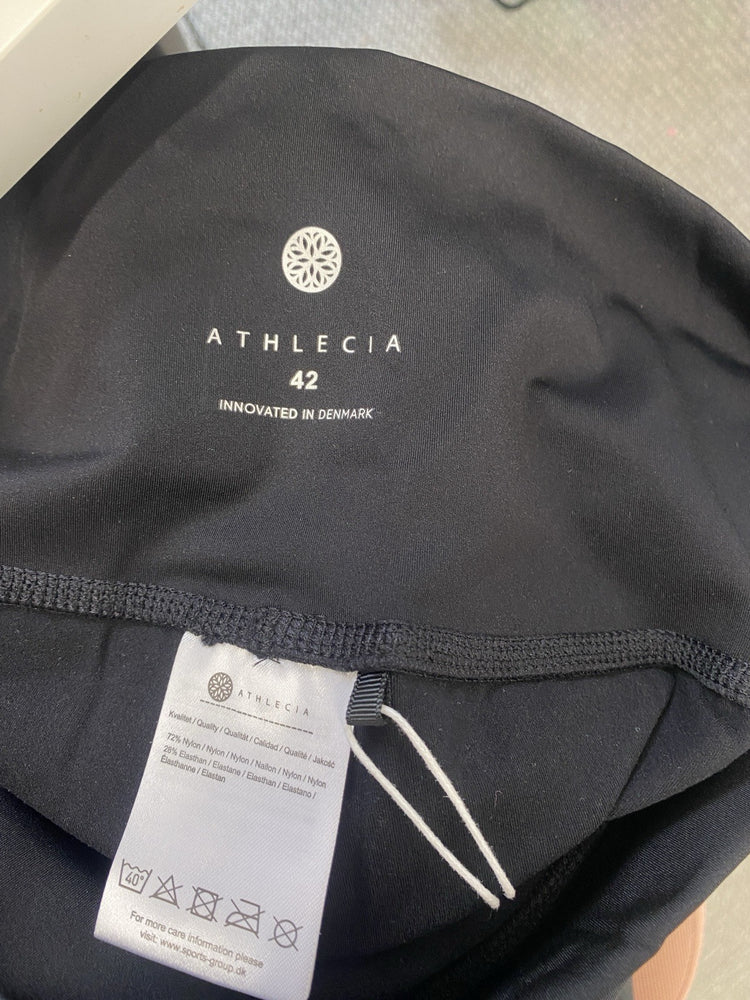 Lovely Franz Athletica Black Leggings UK 14 Nwt LW005