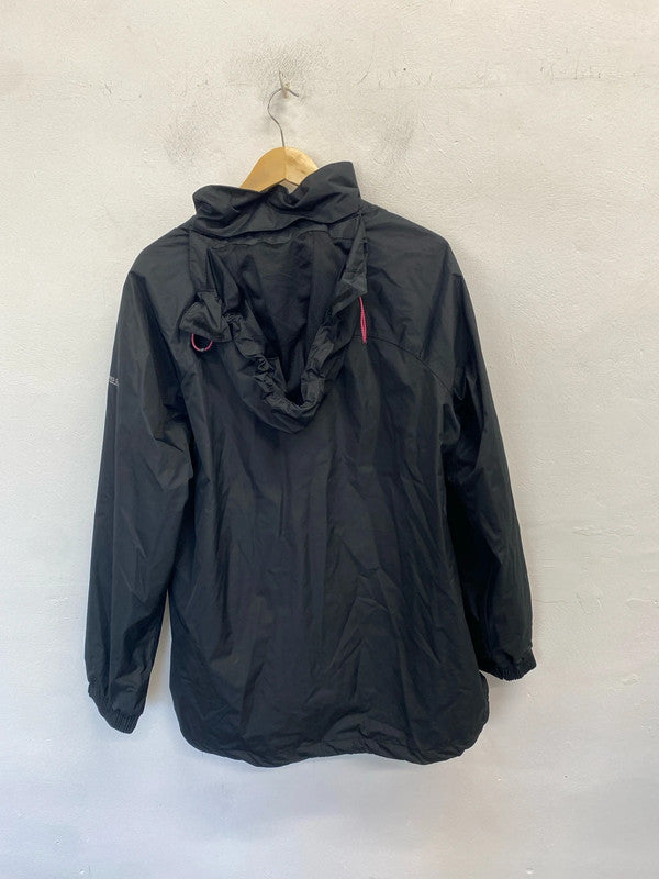 Lovely tresspass black waterproof jacket UK 2xL IM001