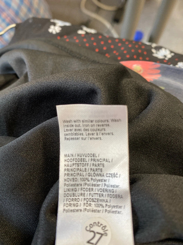 Fabulous river Island Rebooted Rebel maxi dress floral Uk10 New LL003