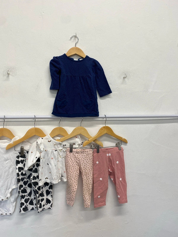 Gorgeous baby bundle summery floral H&M 6-9m AL002 #2