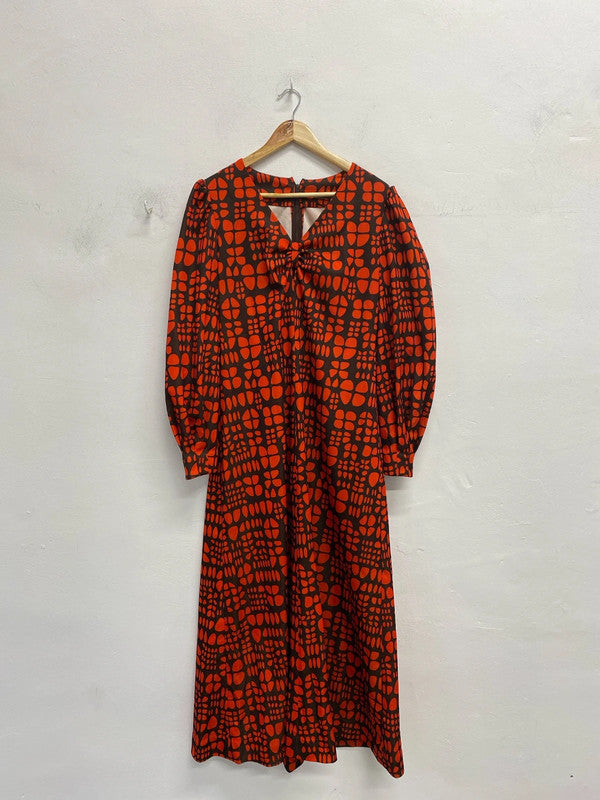 Fabulous Handmade 1960’s Midaxi retro mod dress uk10/12 EC003