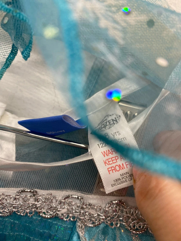 Fabulous Disney Frozen costume age 7-8 Elsa JS004