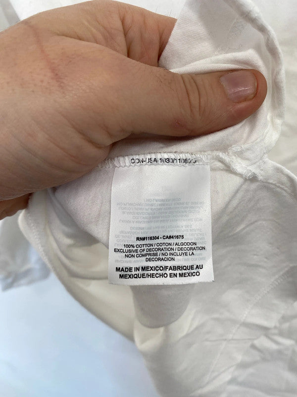 Classic Cons Converse white long sleeve skater tee L GW001