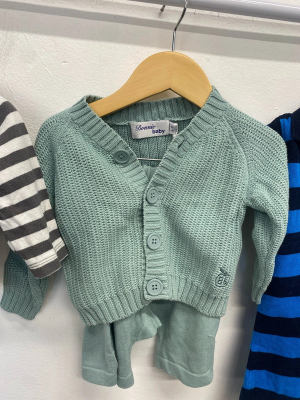 Fabulous boys bundle of baby clothing age 6-12m gap Bonnie baby #25 JP001