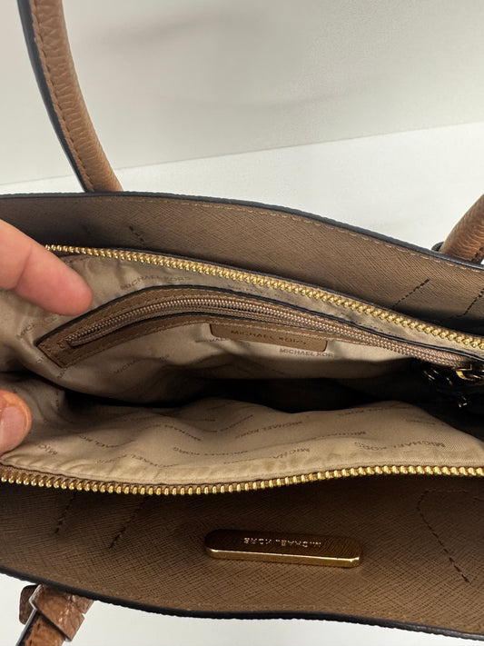 Michael Kors Tan Mercer leather tote pebbled strap EW004