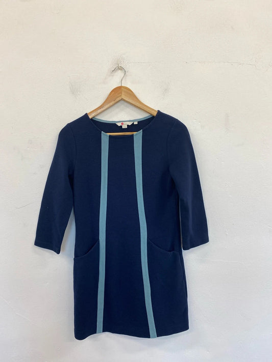 Fabulous Boden ribbed dress classic elegant Uk8 R CD001