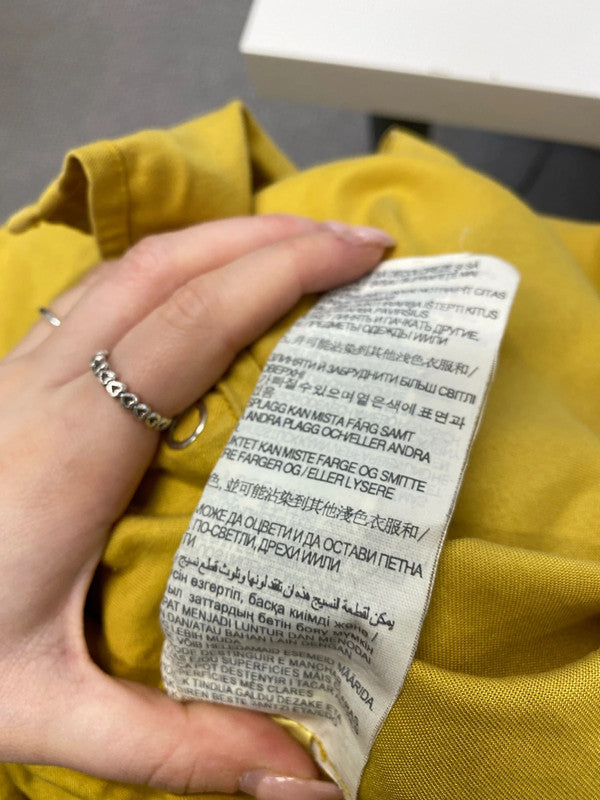 Lovely lime zara denim shirt UK M JB001