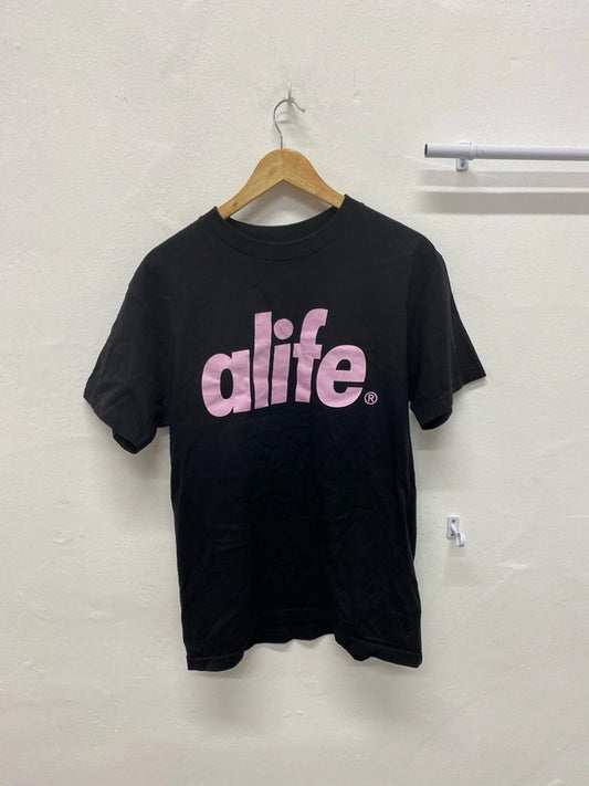 Great ALife T shirt Men’s UkM 100% Cotton black LL003