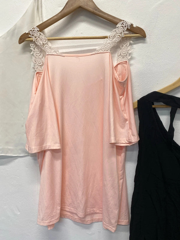 Fabulous Summer top Trio camis New look Uk20 #5] YM001