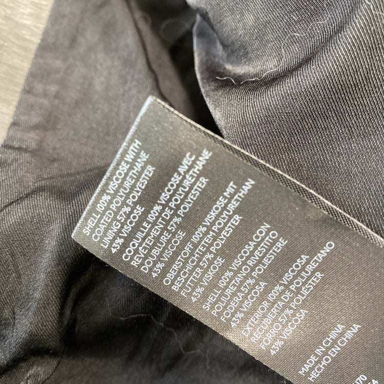 Free People Isabelle Distressed Vegan Leather Moto Jacket Size M SS002