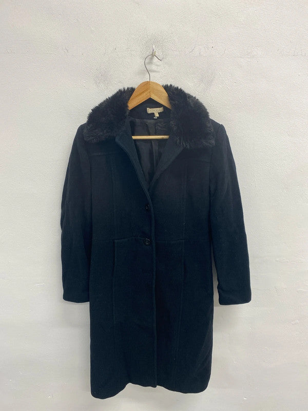 Amazing Y2K vintage wool blend Kookai coat UK8 MA003