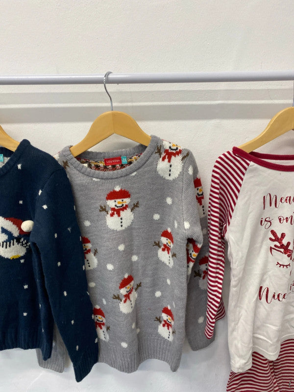 Fabulous Christmas Jumper Age 6-8 Lilly Dan bundle #47 LD003
