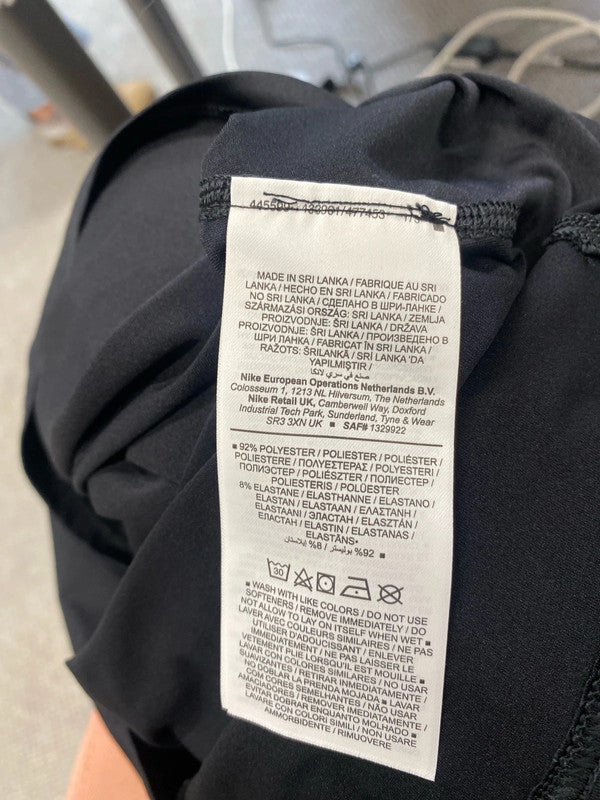 Lovely Nike dri fit training top black UK S SD002