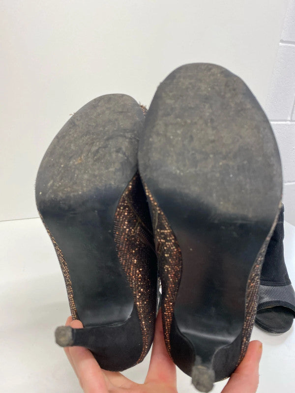 Great pair of Next heeled boots Uk5 evening Parties #1 LL003