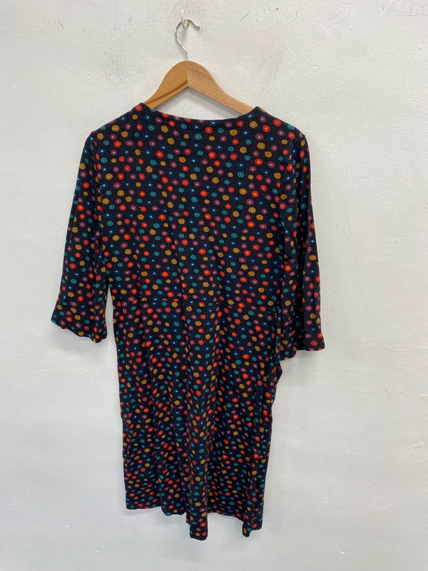 Lovely Seasalt Cornwall floral dress UK 14 KS003