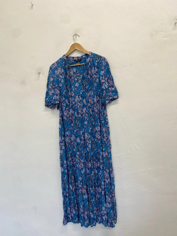 Stunning m&s floral maxi dress UK 14 LW005