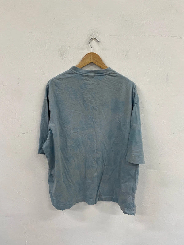 Fabulous Collusion oversized cloudy blue T-shirt uk 10 JA001