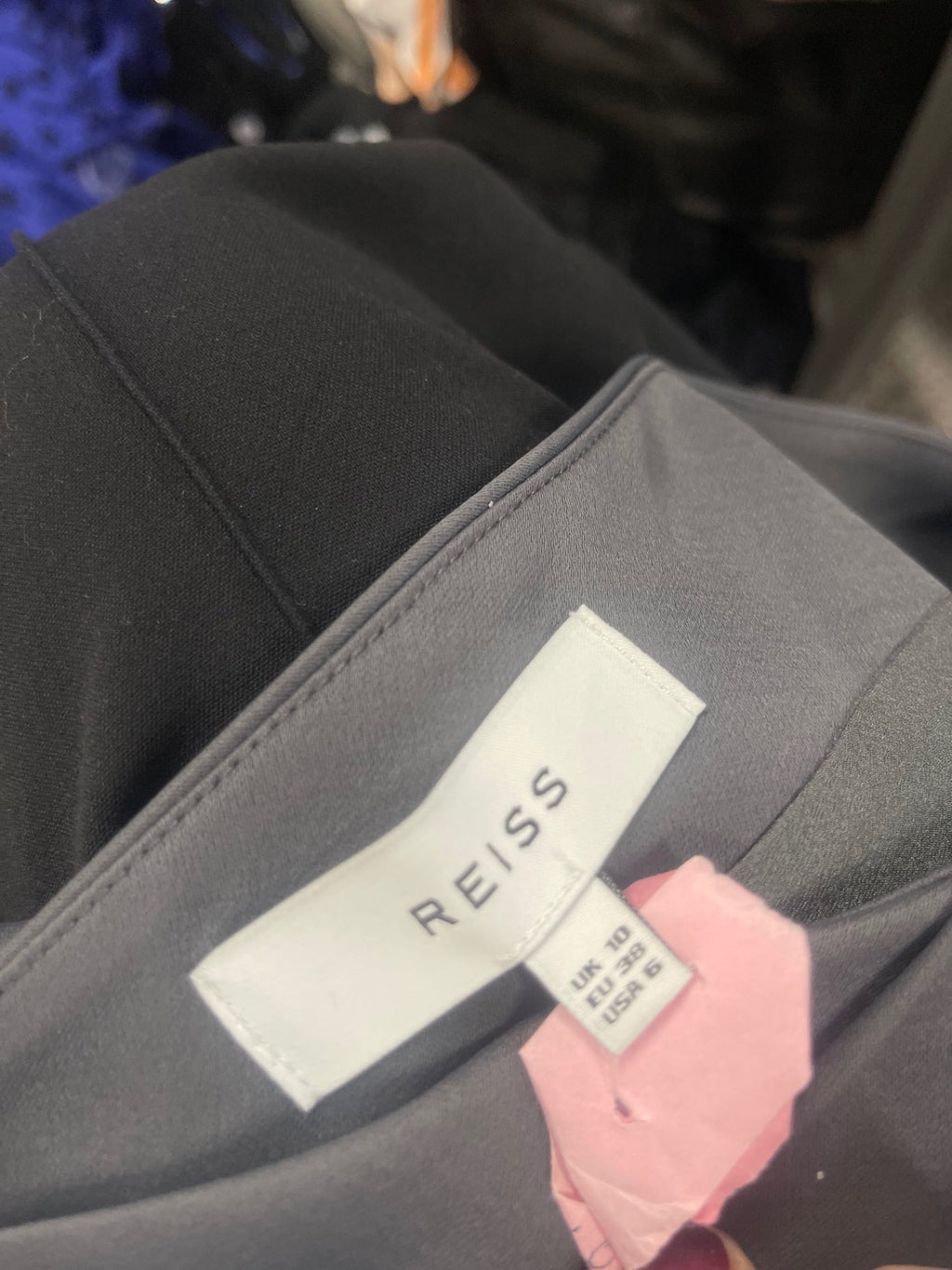 Fabulous Reiss Selika party occasion Dress UK10 Dark Grey KC528