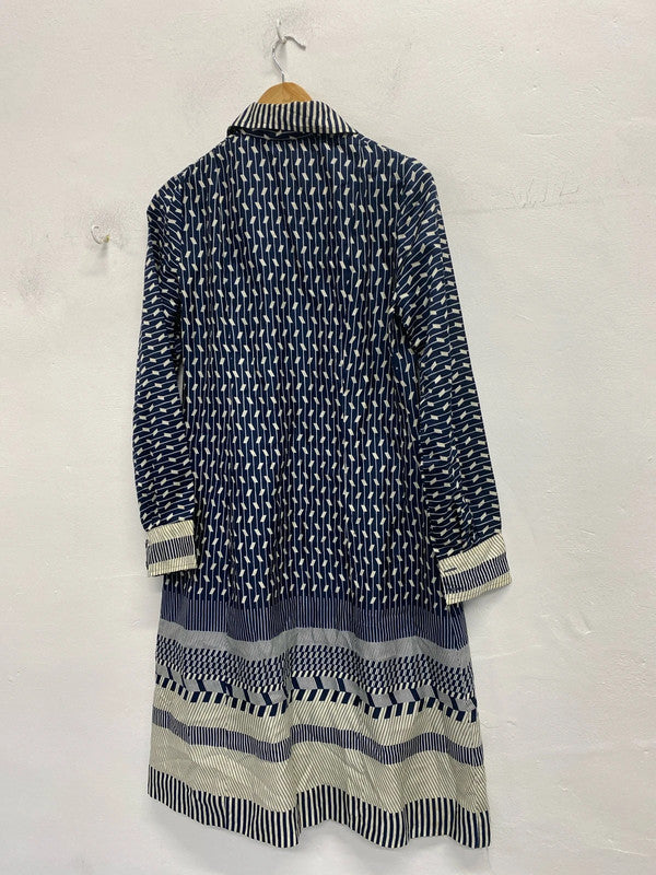 Fabulous Vintage 1960’s geometric midi dress Uk10/12 EC003