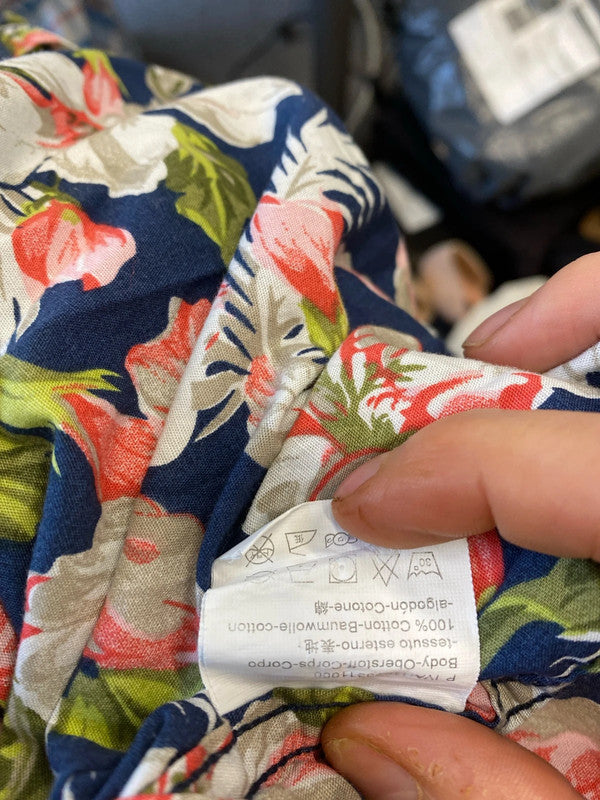 Fabulous Flora Men’s shirt by Bread & Buttons UkL CN001