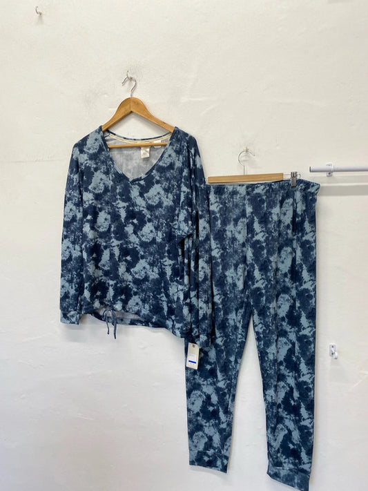 Fabulous Lucky Brand Pyjamas UkXL slight stretch tie dye Im001