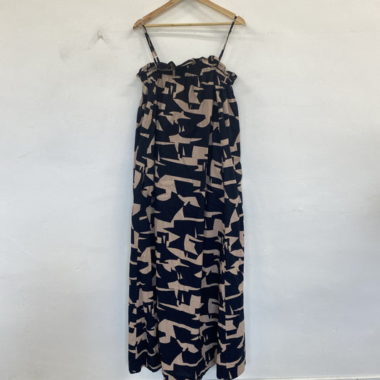 Essential Antwerp Bokchoy Cotton Maxi Dress NWT UK 12 JP001