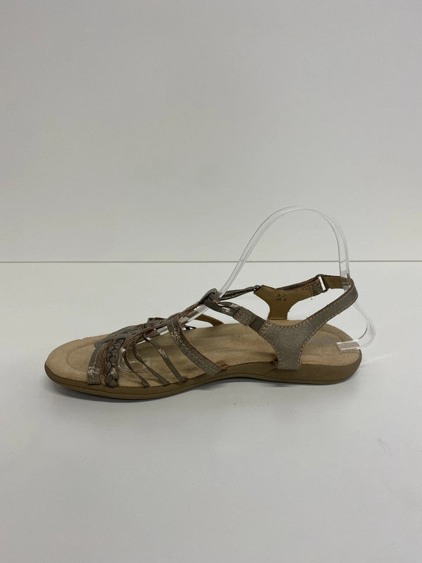 Clarks Fabulous Una Metallic Sandals UK 7 KM005