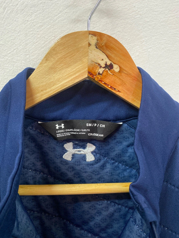 Duo of Golf 1/4 zips Nike Under Armour S Black Navy #1 CN001