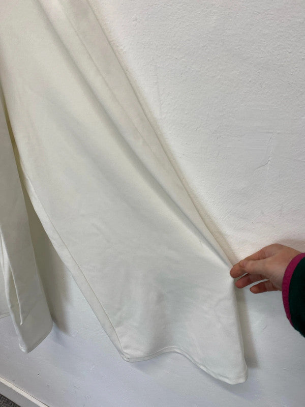 Fab New Look cropped jumpsuit ivory UkM occasions events MB001