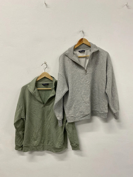 Bundle 44 M&S Fab Fleece Pullovers UK 12 KS002