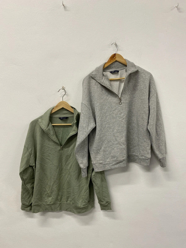 Bundle 44 M&S Fab Fleece Pullovers UK 12 KS002