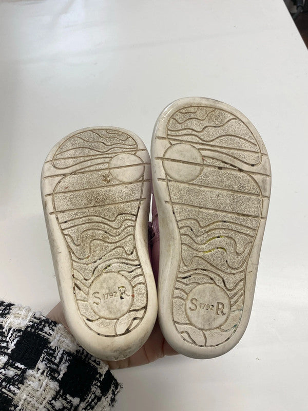 Start-Rite Adorable Purple Metallic Leather Booties Size 4 KM004