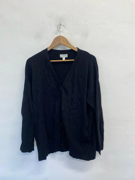 Gorgeous pretty lavish black cardigan UK M HDR01