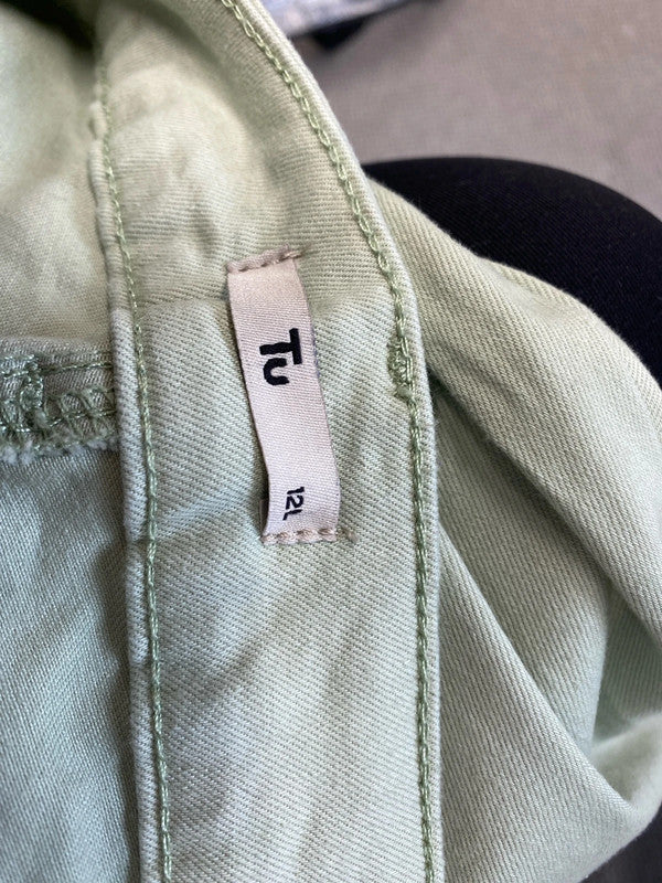 Lovely duo of jeans tu George mint blue UK 12 long KW002 #5