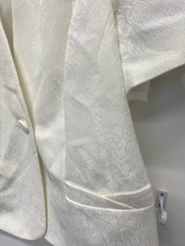 Fabulous Honor Millburn for EWM jacquard jacket event occasion Uk18 iZ001