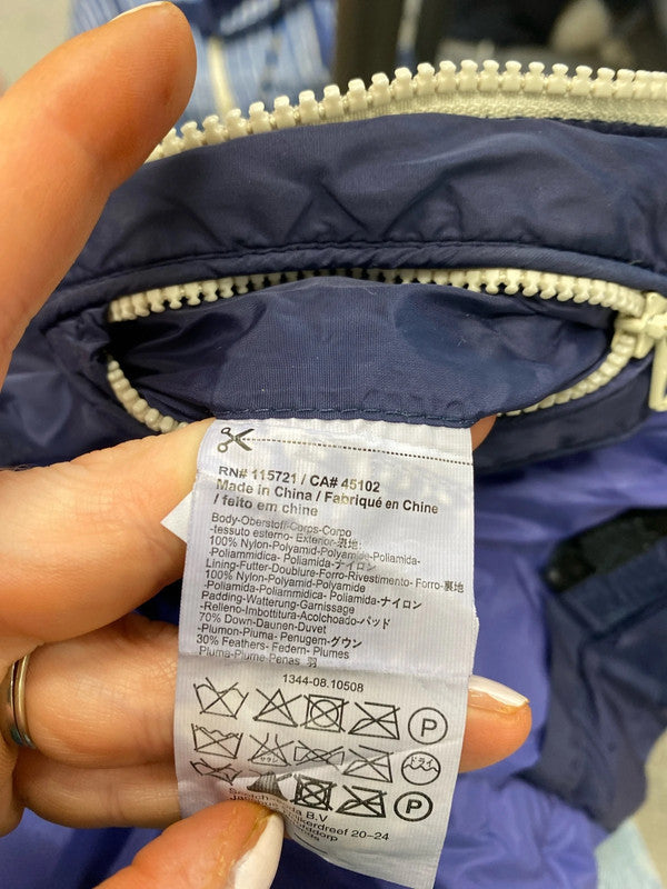 Fabulous Scotch Shrunk navy puffer jacket age 6 JP001