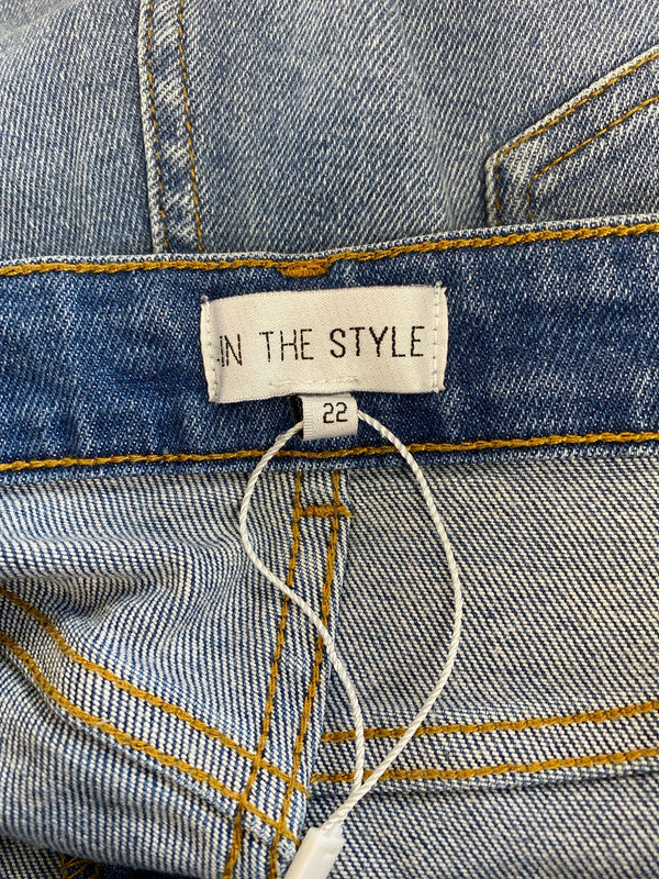 In The Style Fab Straight Cut Jeans UK 22 RM002