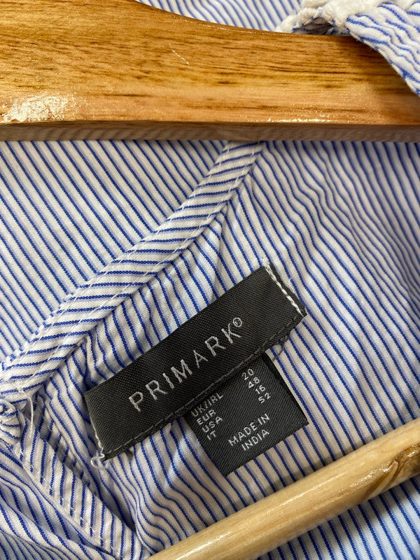 Fun and flirty pure cotton summer boho tunic top Uk20 CR002