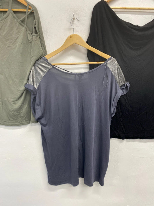 Lovely trio tops bonmarche atmosphere f&f UK 18 YM001