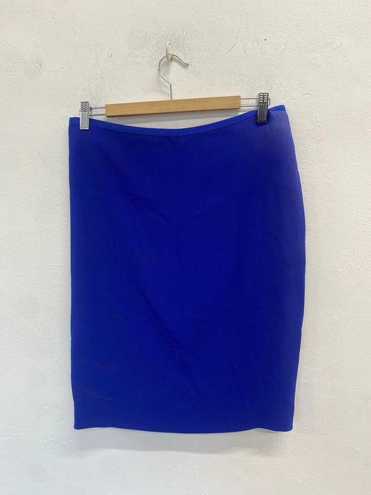 Stunning cobalt blue pencil skirt UK 12 nwt LW005