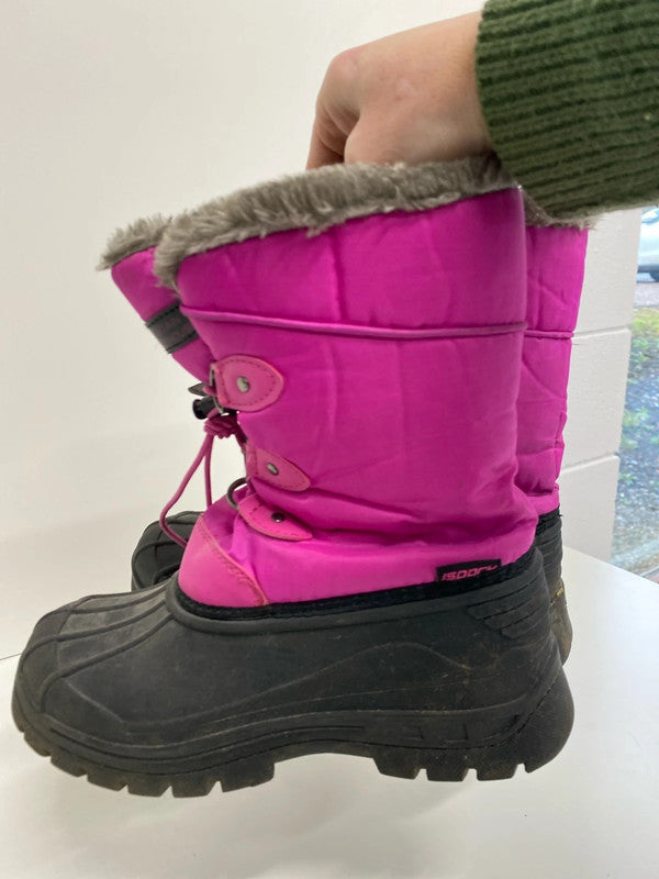 Fabulous Mountain Warehouse winter snow boots Uk3 pink Jb001