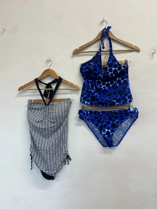Fabulous Duo of Swimsuits Uk12/14 Next George holidays SG090
