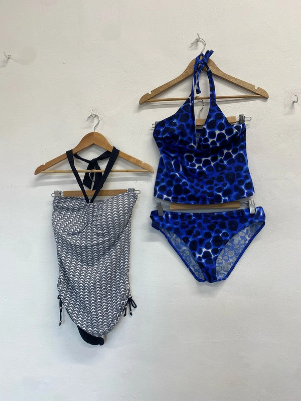 Fabulous Duo of Swimsuits Uk12/14 Next George holidays SG090