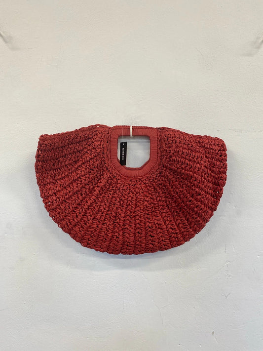 Shein Stylish Red Raffia Beach Bag LK009