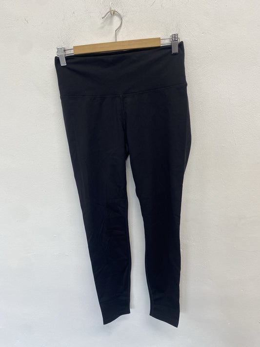 Lovely Franz Athletica Black Leggings UK 14 Nwt LW005
